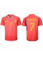 Spanien Alvaro Morata #7 Heimtrikot WM 2022 Kurzarm
